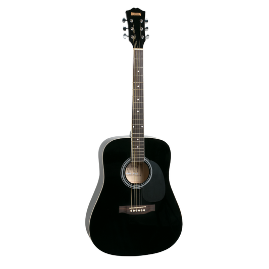 Redding RED50BK Dreadnought Steel String Acoustic Guitar | Black