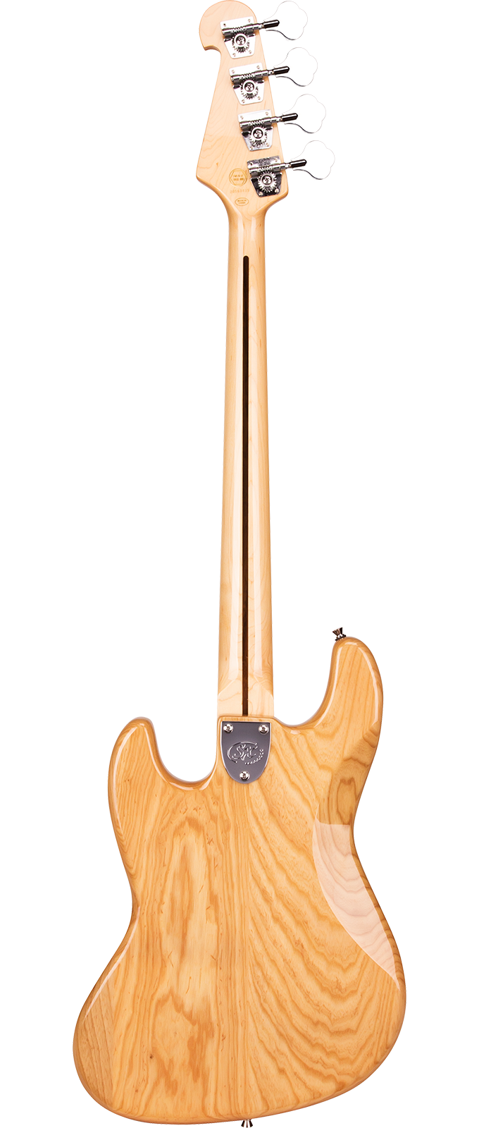 SX ASH6JB Ash Series J-style Electric Bass | Natural Gloss