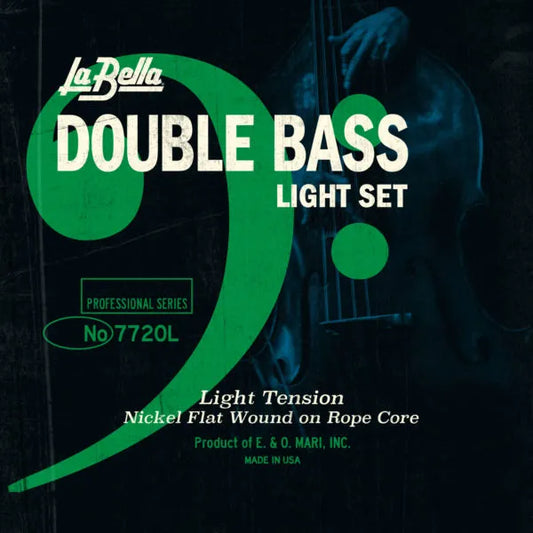 LA Bella 7720L Orchestral Series – Light Double Bass String Set