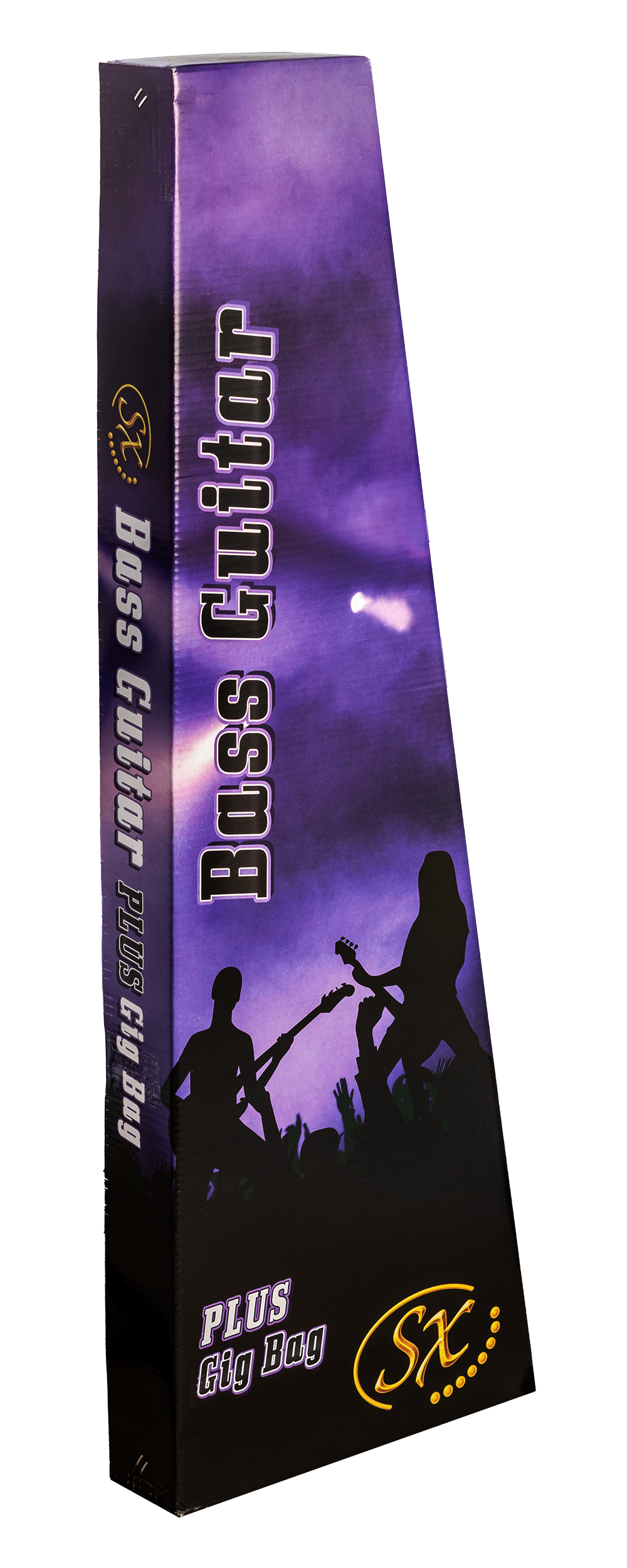 SX VEP57B VTG Series Vintage P Style Bass Guitar | Black