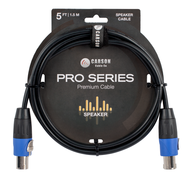 Carson Pro CPS05 - 5ft Speakon Cable