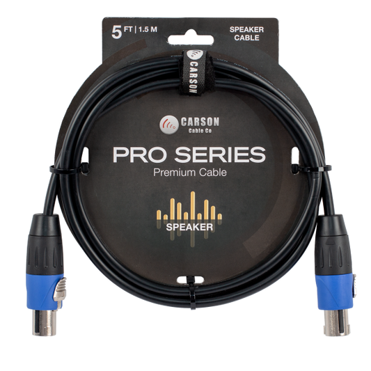 Carson Pro CPS05 - 5ft Speakon Cable