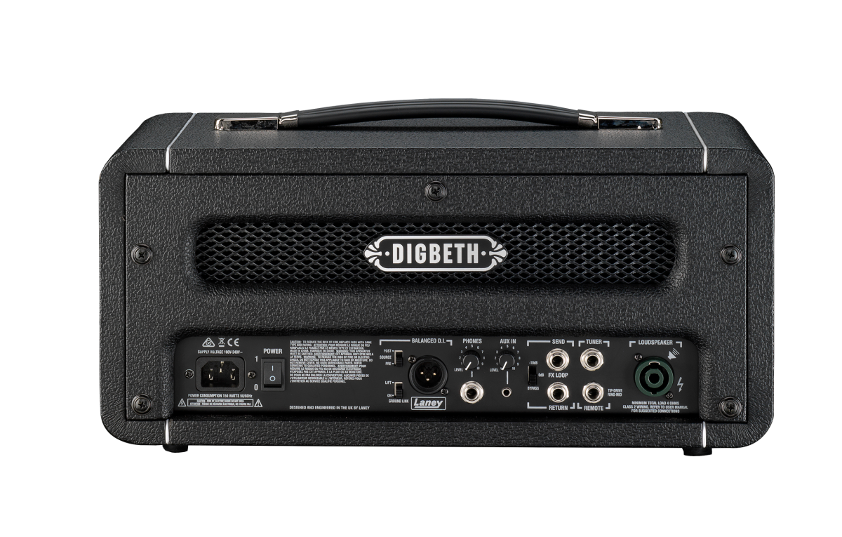 Laney Digbeth DB500H FET/TUBE Bass Amplifier Head