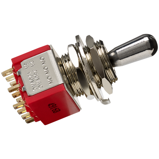 DiMarzio Pro Parts Ep1111 4PDT Pickup Selector Switch - 3 Position (On/On/On)