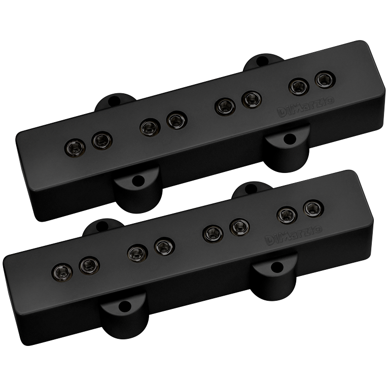 DiMarzio Model JTM Pickup Set for J Bass w/Control Plate