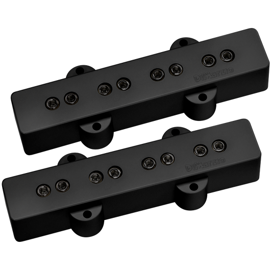 DiMarzio Model JTM Pickup Set for J Bass w/Control Plate