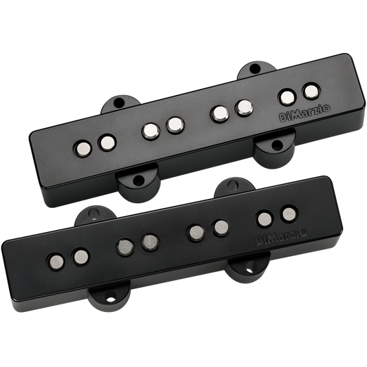 DiMarzio Area JTM Pre-wired Pickup Set for J Bass w/Control plate