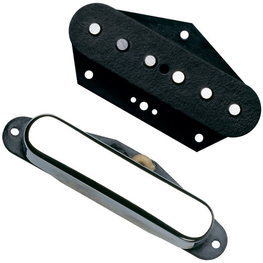DiMarzio FG2100CA2BK AreaTM Pickup Set for Tele | Includes Control Plate & Knobs