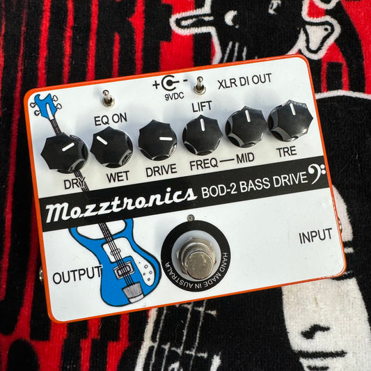 Mozztronics | BOD-2 Bass Overdrive Pedal