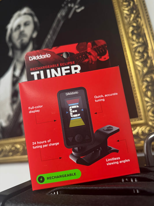 D'Addario Eclipse Rechargeable Headstock Tuner