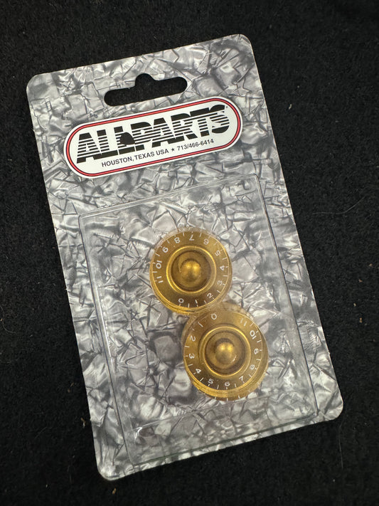 All Parts USA Spec. 1-11 Speed Knob - Gold Set of 2