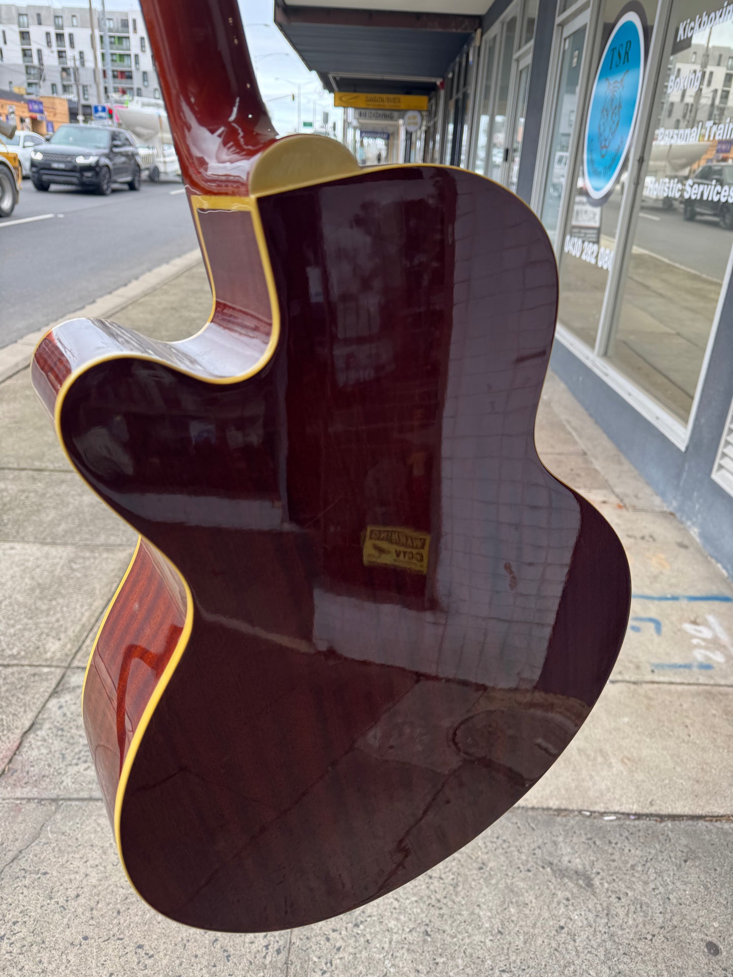Samick Greg Bennett AB2 Acoustic Electric Bass