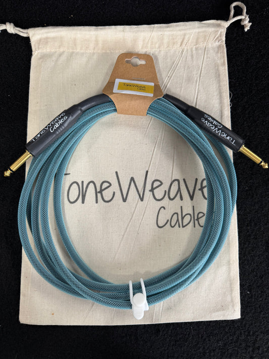 ToneWeave Aqua Weave Instrument Cable 12ft ST/ST