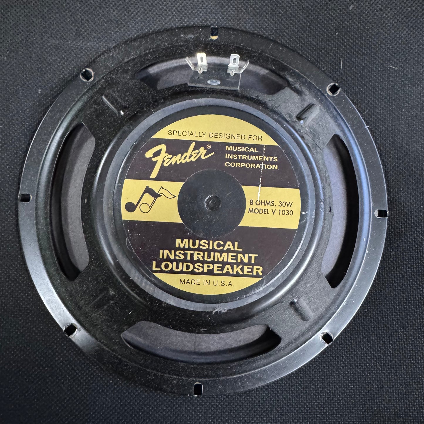 Fender Special Design Gold Label Model V 10" Replacement Speaker | 30w 8Ω