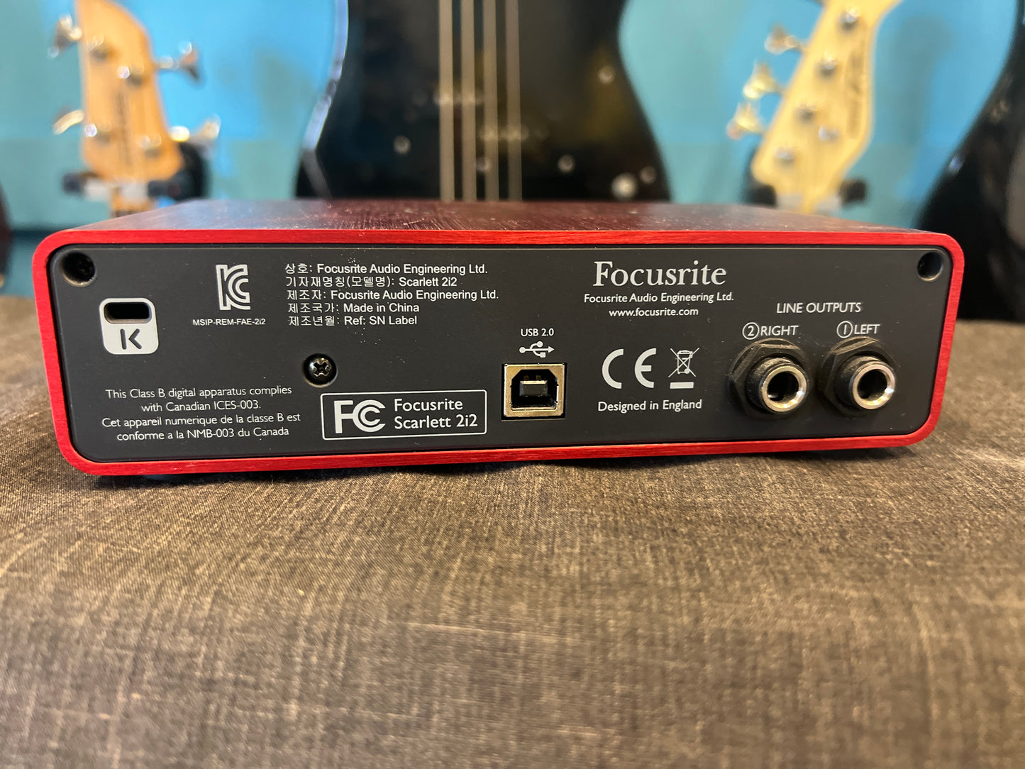 Focusrite Scarlet 212 Recording Interface