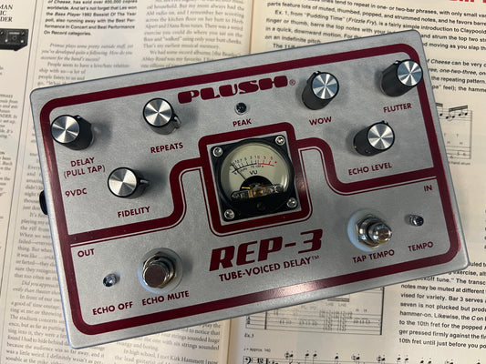 Plush REP-3 Tube Voice Delay Effects Pedal