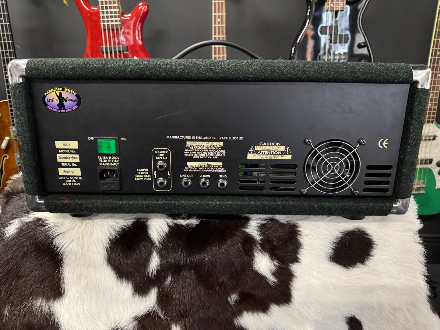 Trace Elliot V-Type Bass Amplifier