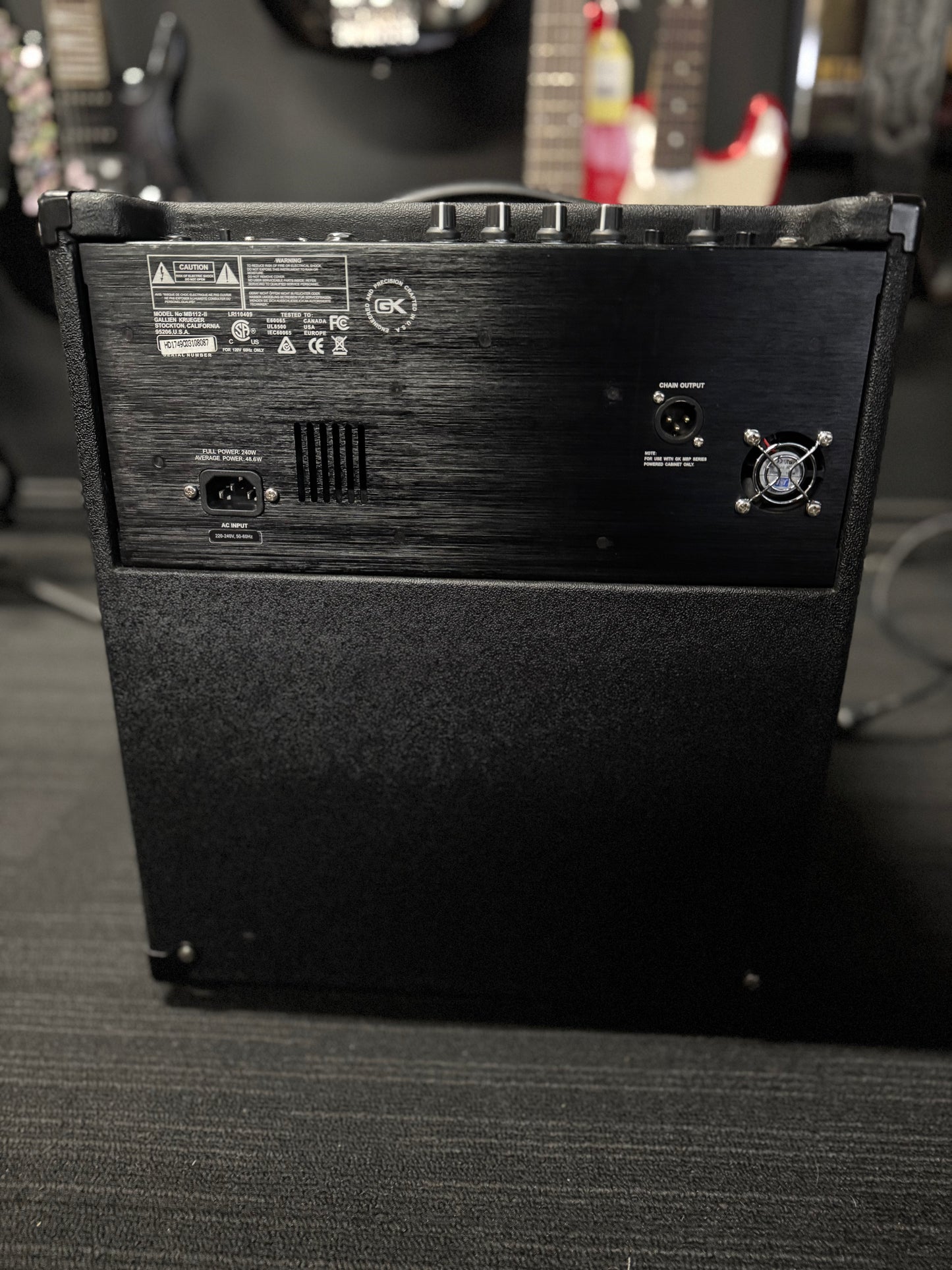 Gallien-Krueger MB112-II 1x12" Bass Combo Amplifier