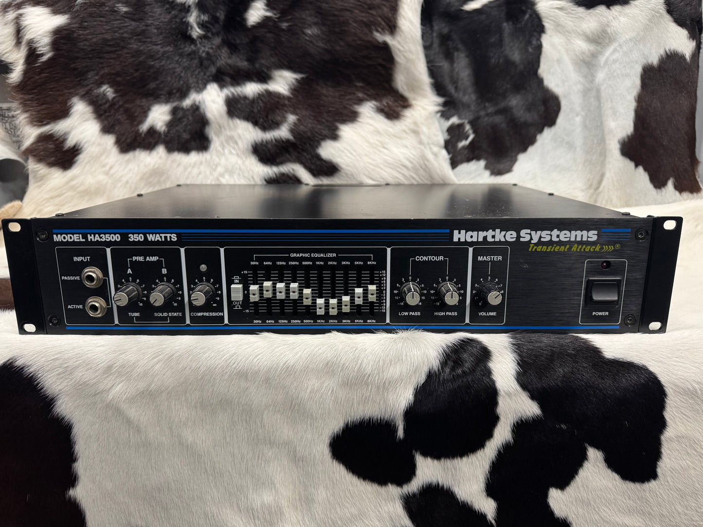 Hartke HA3500 Bass Amplifier 350w w/Flightcase