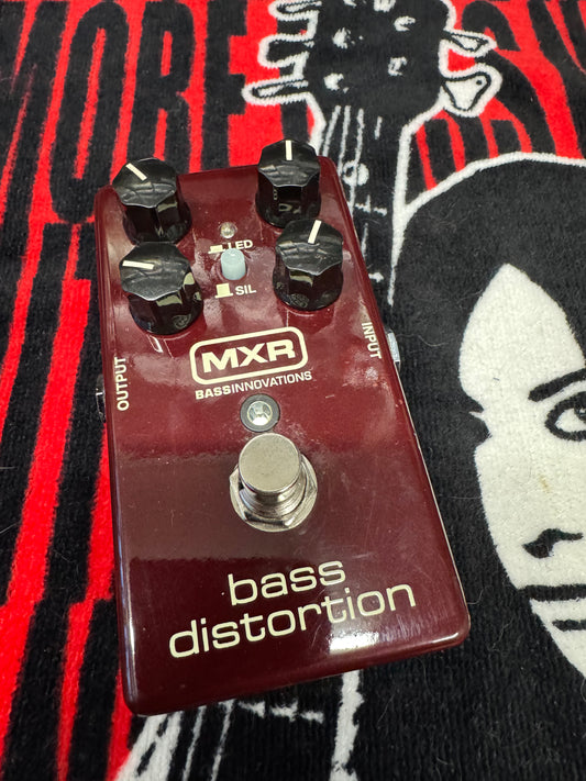 MXR Bass Innovations Bass Distortion Effects Pedal