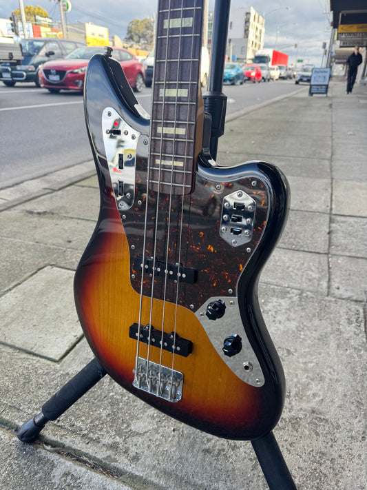 Fender Jaguar 4-String Electric Bass Guitar | MIJ| Sunburst