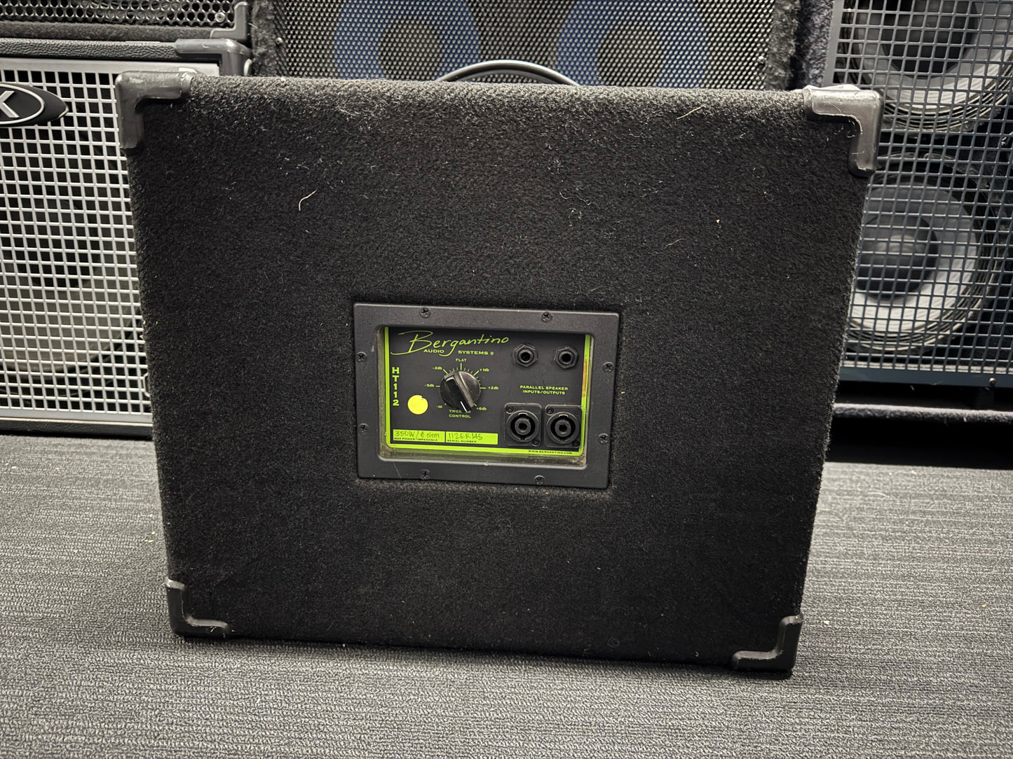 Bergantino HT112ER 1x12" Bass Speaker Cabinet 350w 8Ω