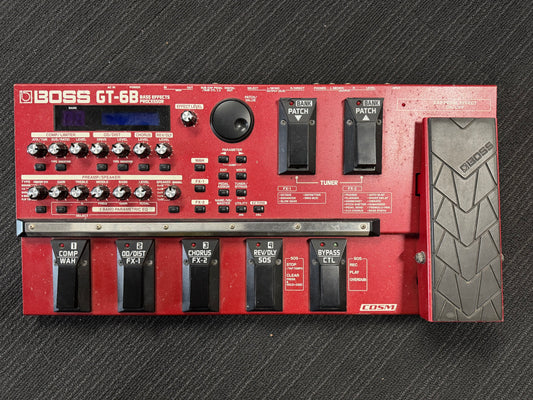 Boss GT-6B Bass Effects Processor - Multi FX