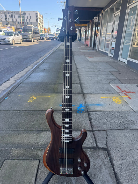 Chard 5-String Active Electric Bass guitar | Natural