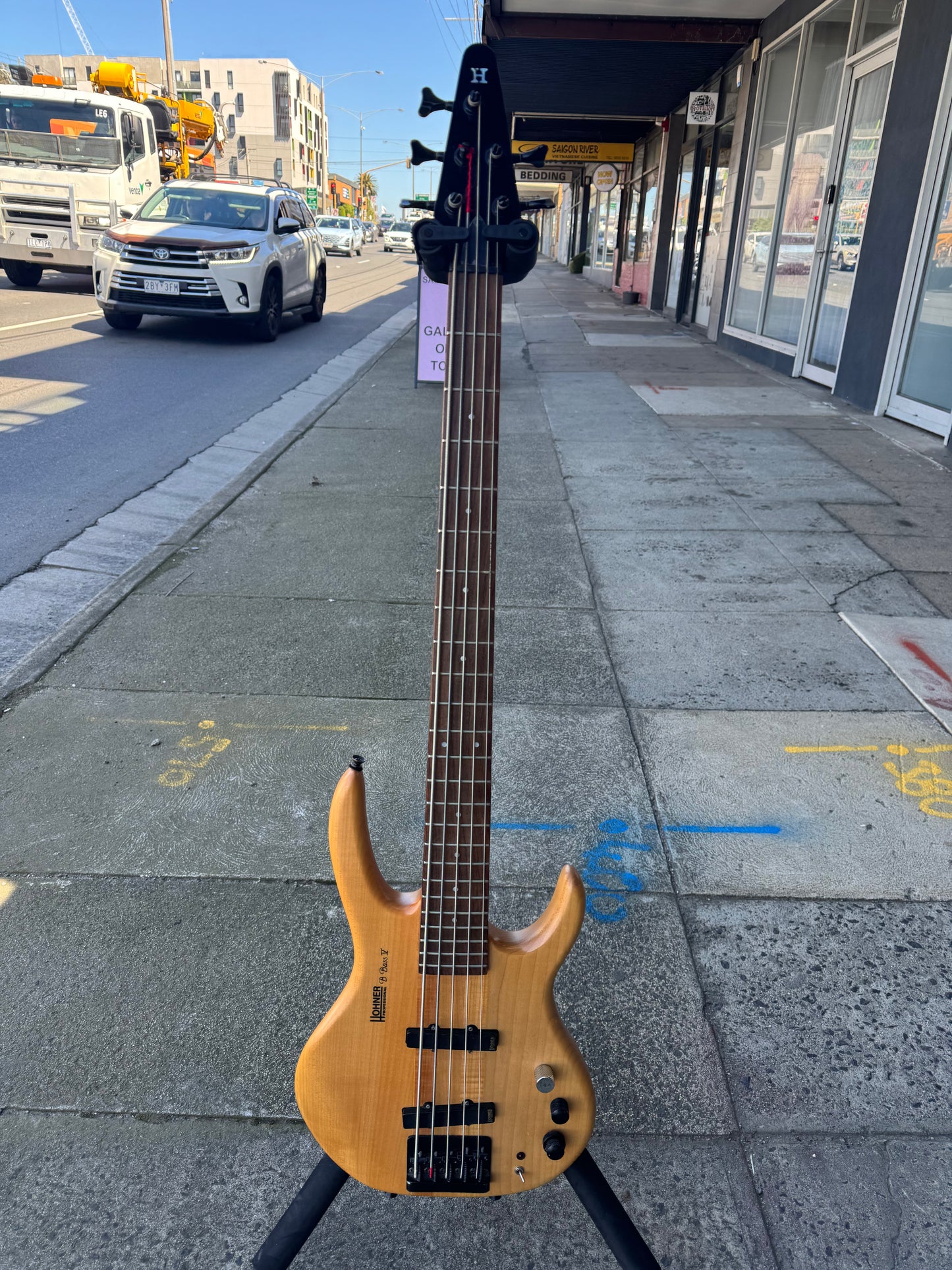 Hohner B Bass V 5-String Electric Bass | Natural