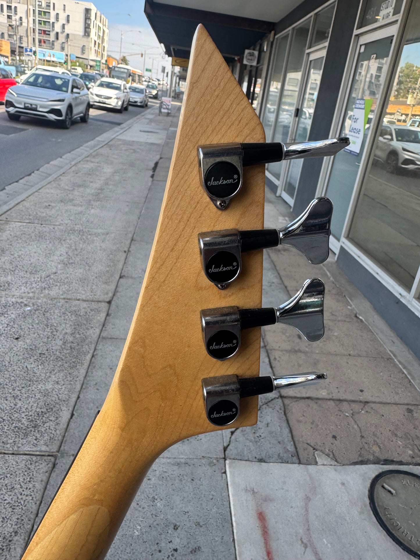 Jackson Pro PJ 4- String Electric Bass | Blue