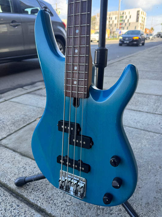 Yamaha RBX350 4-String Electric Bass Guitar | Trans lue