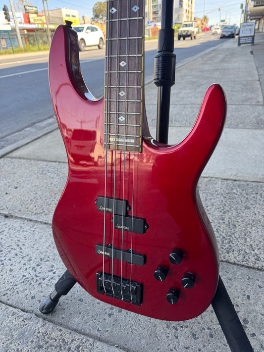Kramer Forum III 4-String Electric Bass Guitar | Red