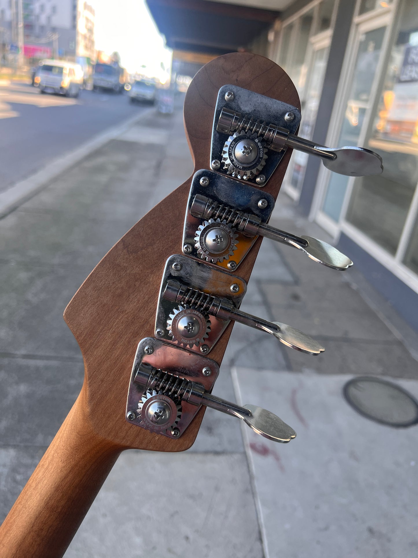 Parts Precision Fretless 4-String Bass | Warmoth Neck | Natural