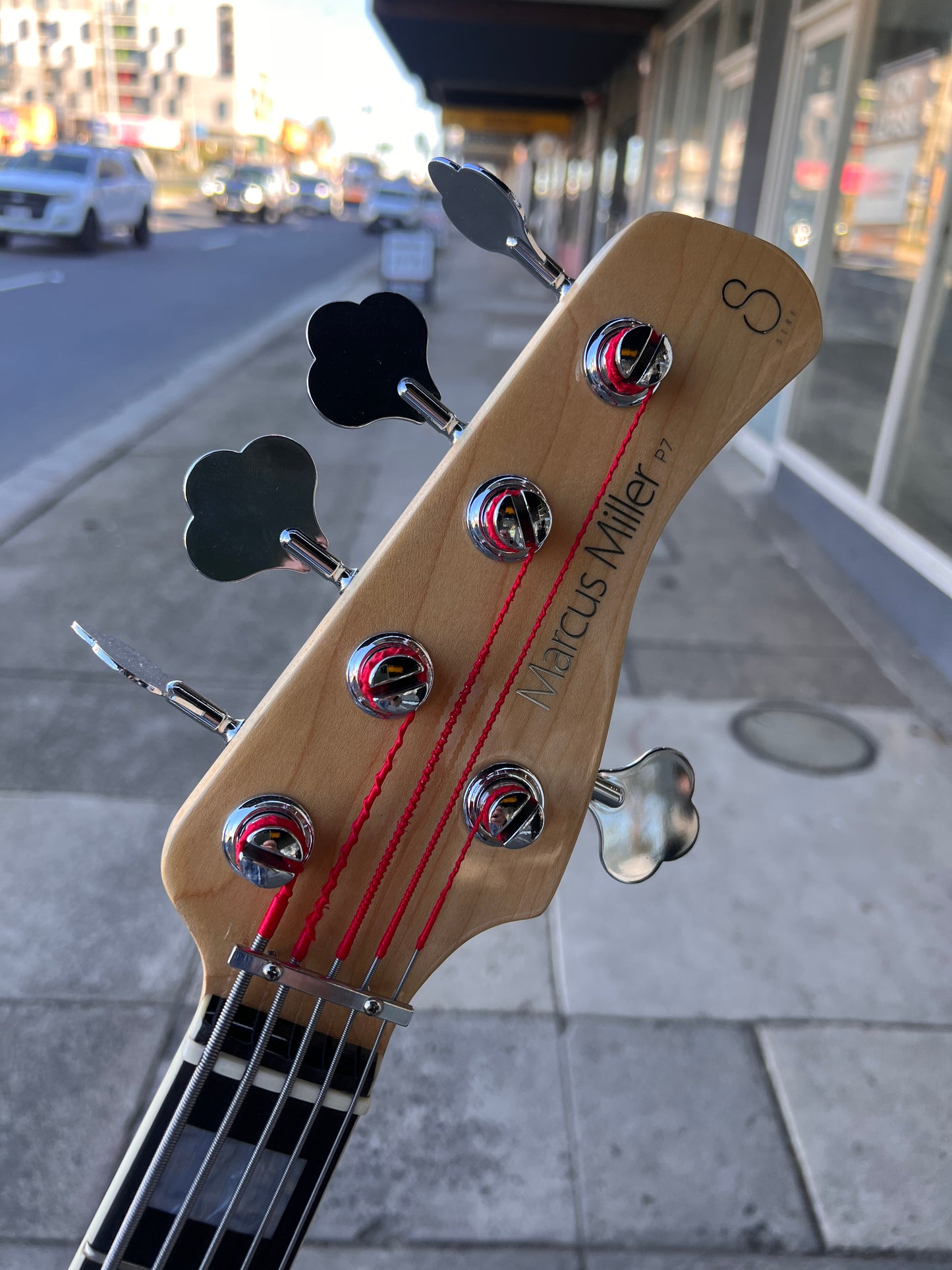 Sire P7 5-String Electric Bass | White