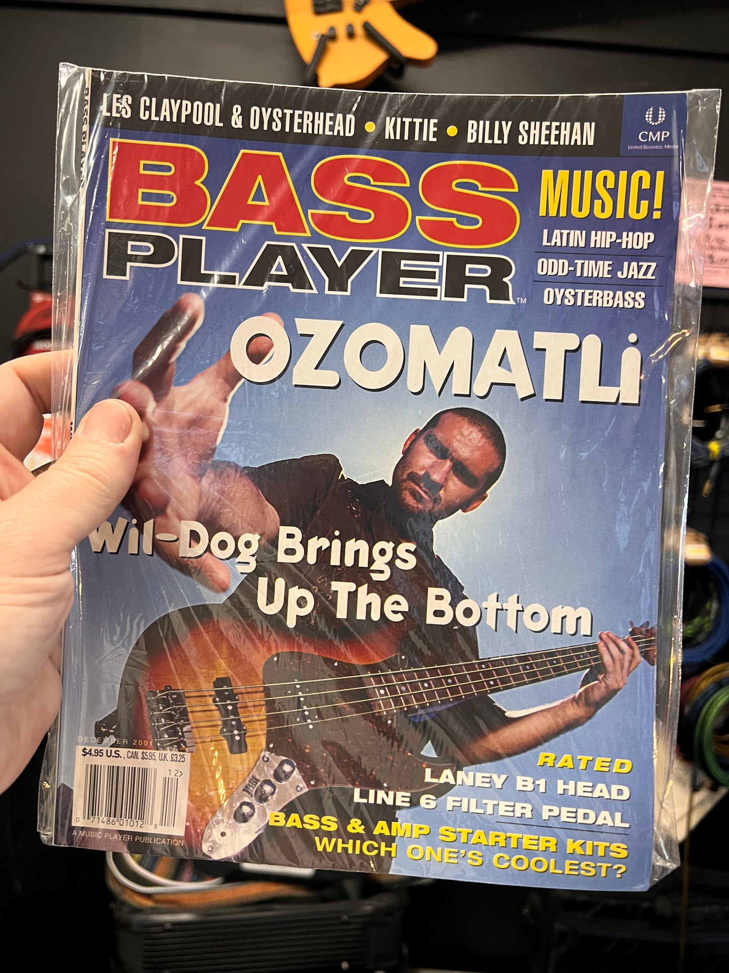 Bass Player Magazine December 2001