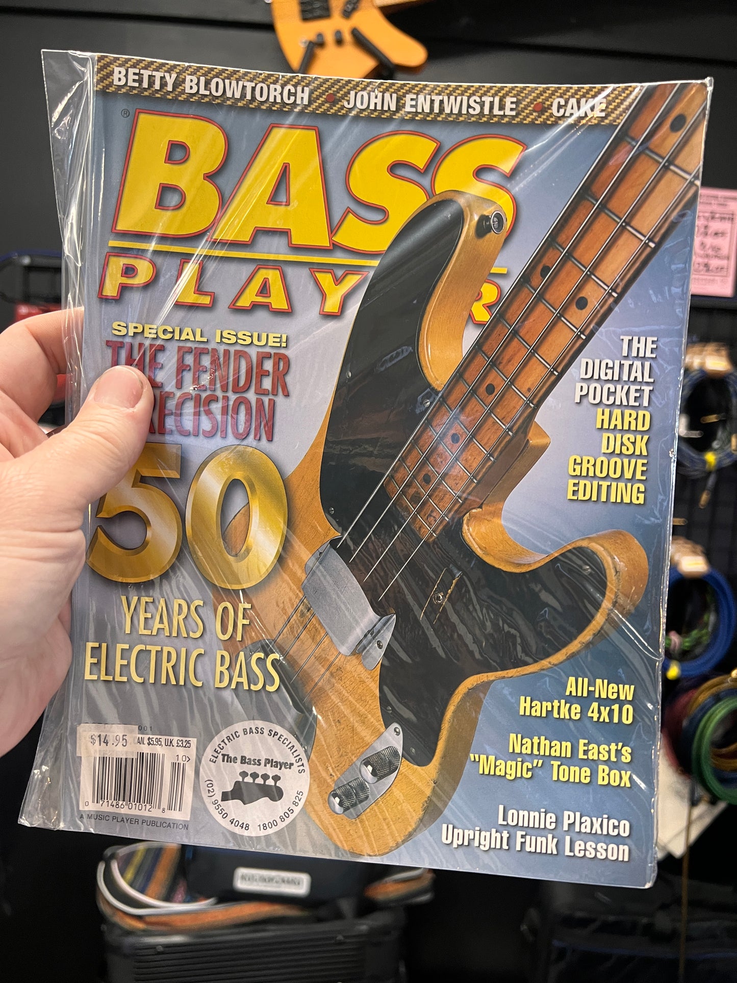 Bass Player Magazine October 2001