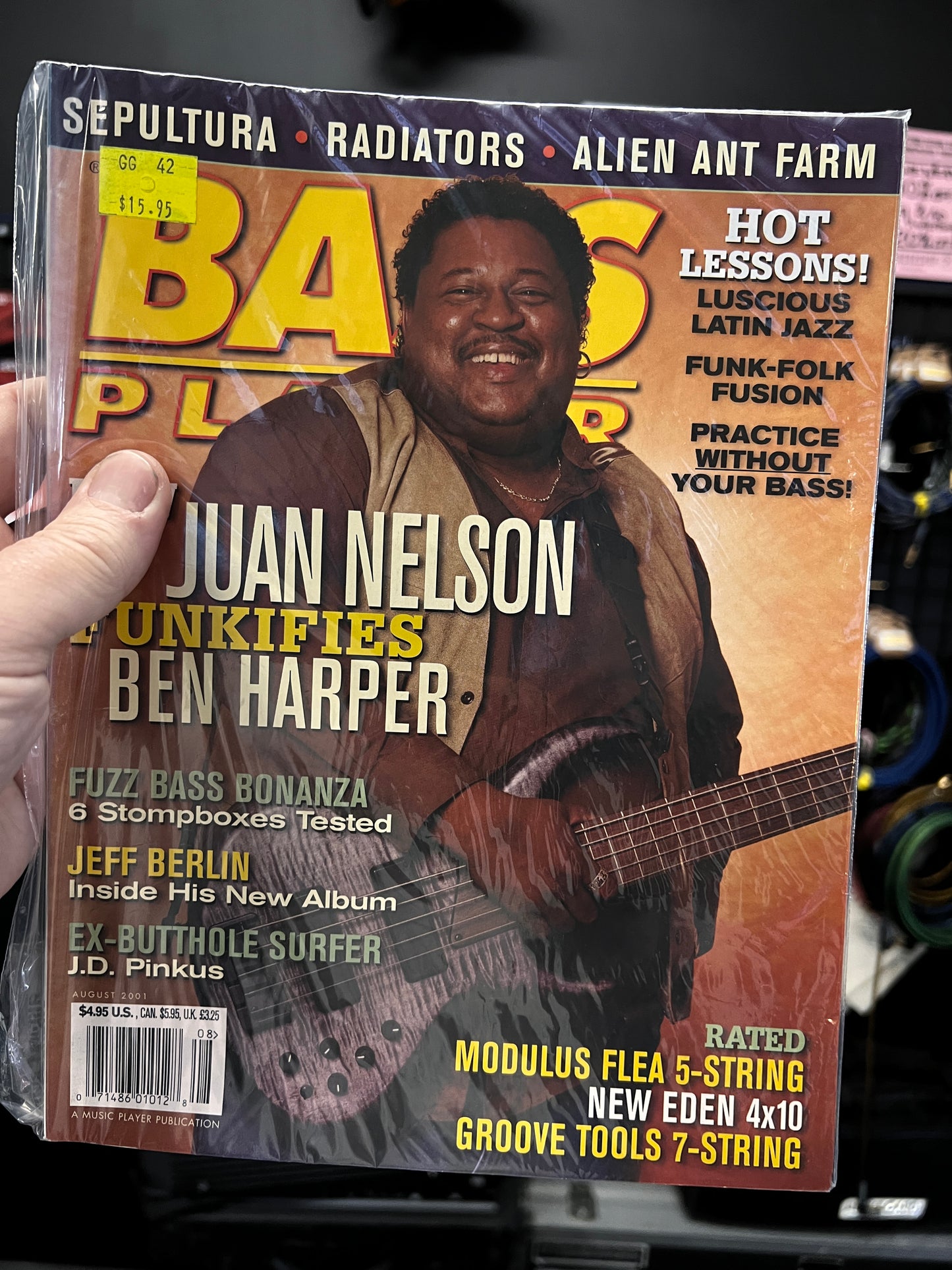 Bass Player Magazine August 2001