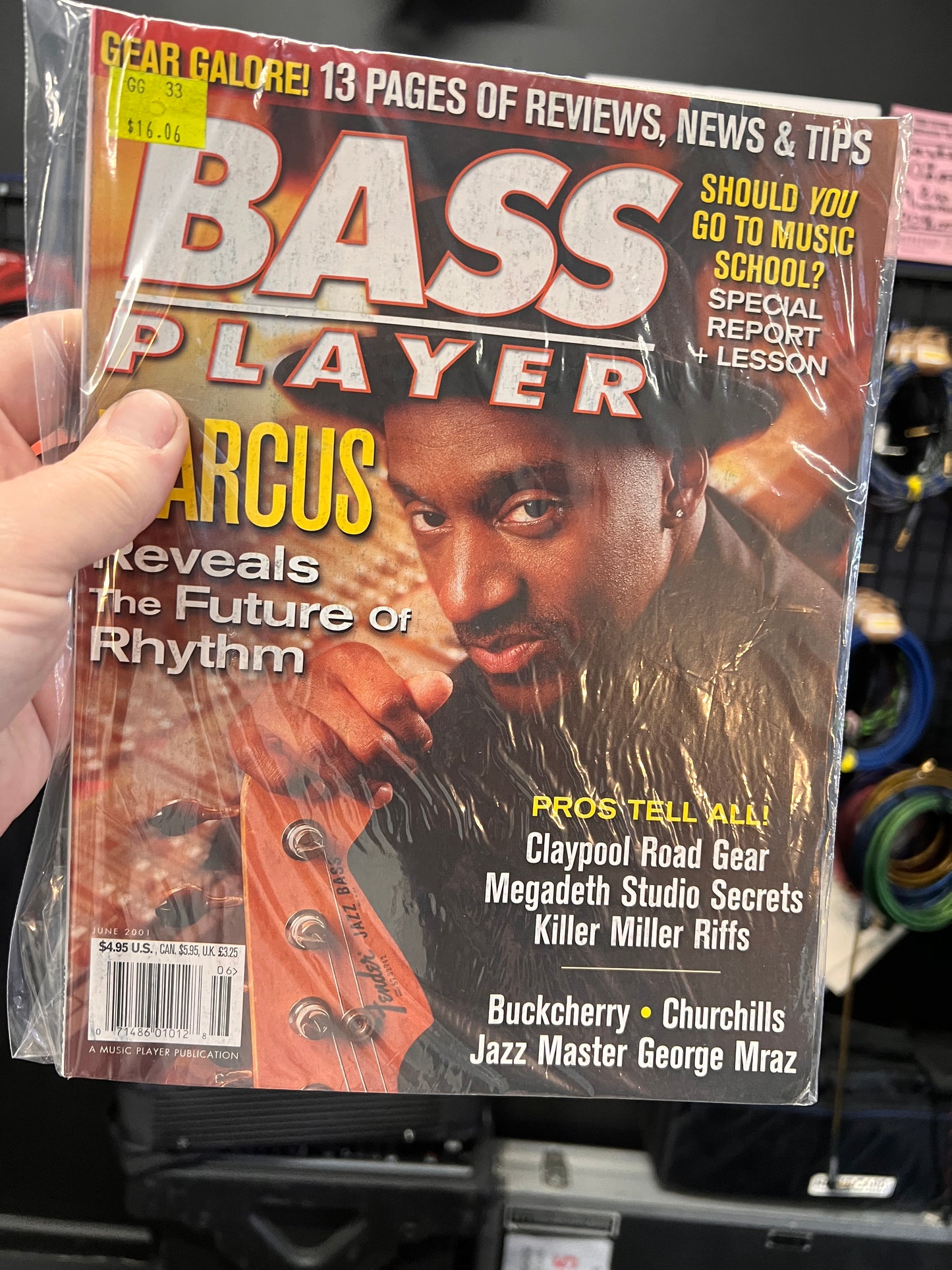 Bass Player Magazine June 2001