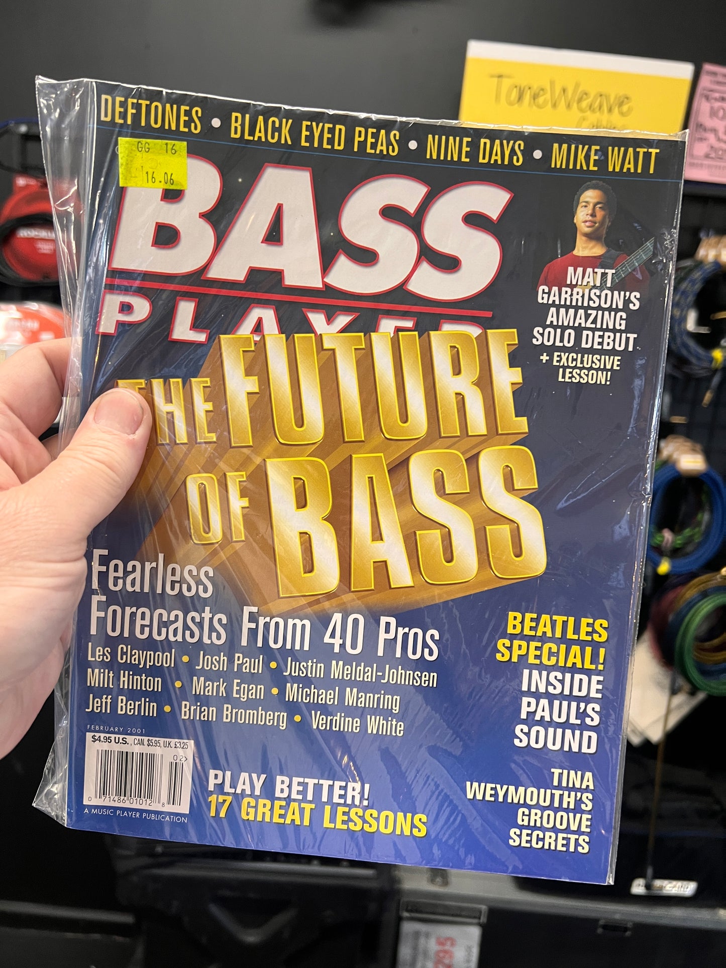 Bass Player Magazine February 2001