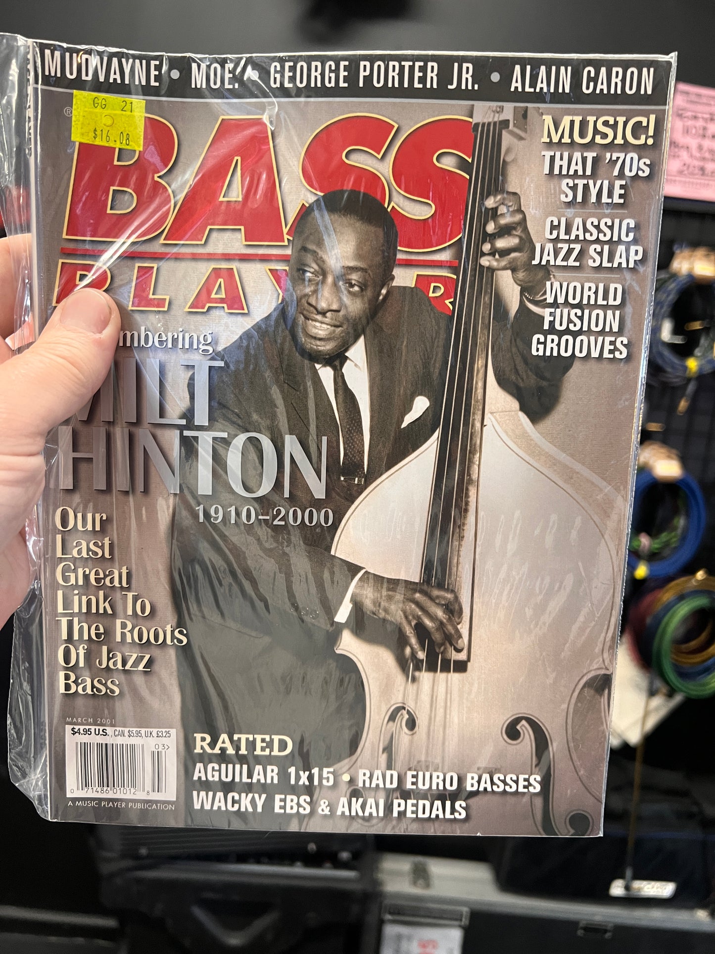 Bass Player Magazine March 2001
