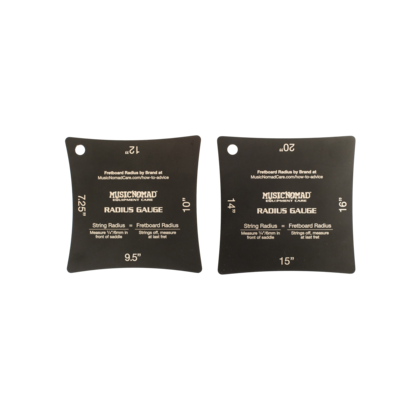 Music Nomad MN603 Precision Radius Gauge Set - 2 Pak