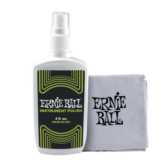 Ernie Ball Instrument Polish with Cloth