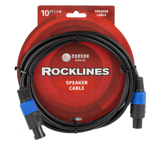 Carson Rocklines RSN10 - 10ft Speakon Cable