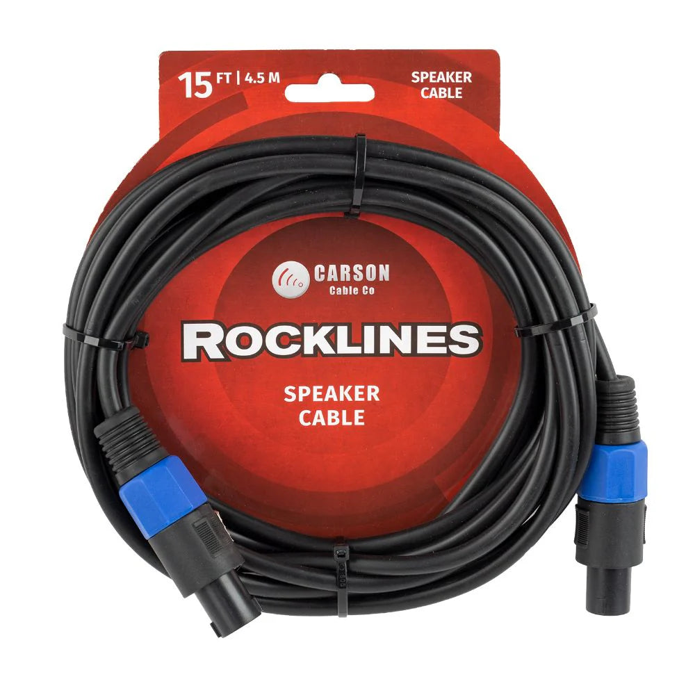 Carson Rocklines RSN15 - 15ft Speakon Cable