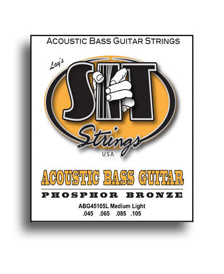 SIT Phosphor Bronze Medium-Light Nickel Electric Acoustic Bass String Set I 45-105