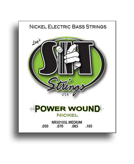 SIT Power Wound Medium Nickel Electric Bass String Set I 50-105