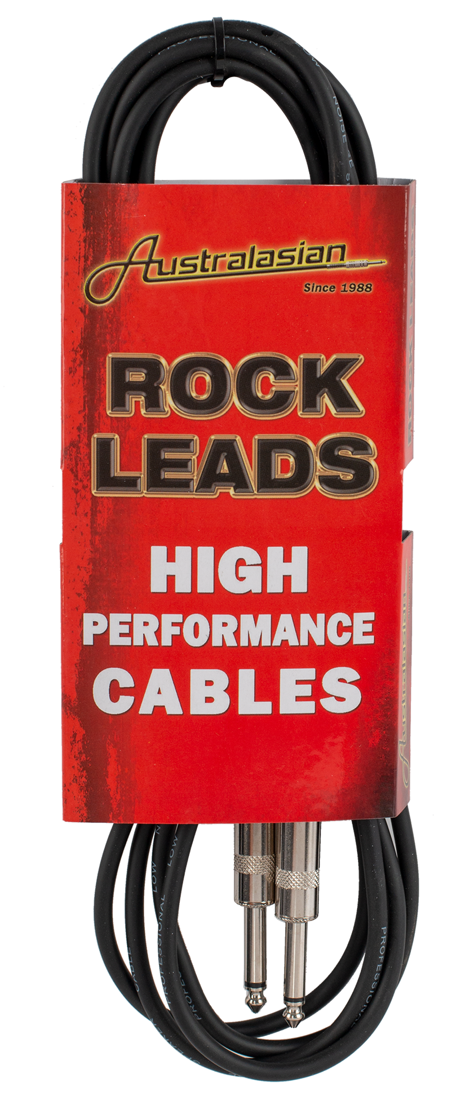 Australasian SP10AB 10ft Jack to Jack Speaker Cable