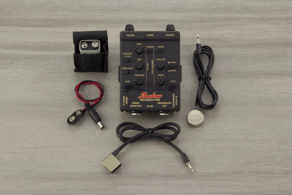 Shadow SH RB-PRO Rockabilly Pro Dual Pickup & Preamp System for Upright Bass