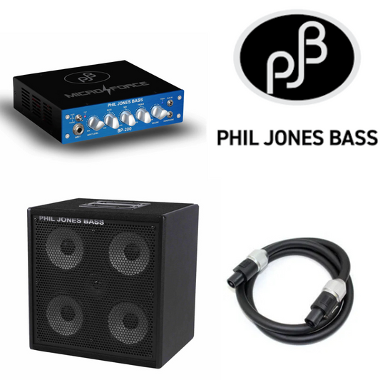 Phil Jones Bass BP-200 Amplifier + CAB47 Speaker Cab