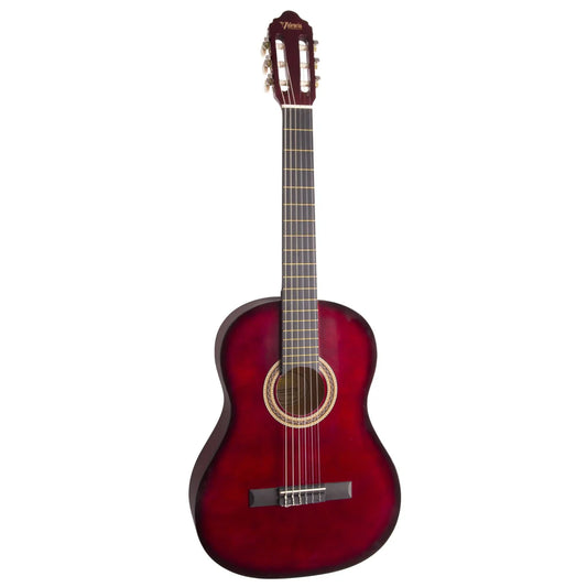 Valencia VC103RDS 100 Series 3/4 Size Classical Guitar | Red Sunburst